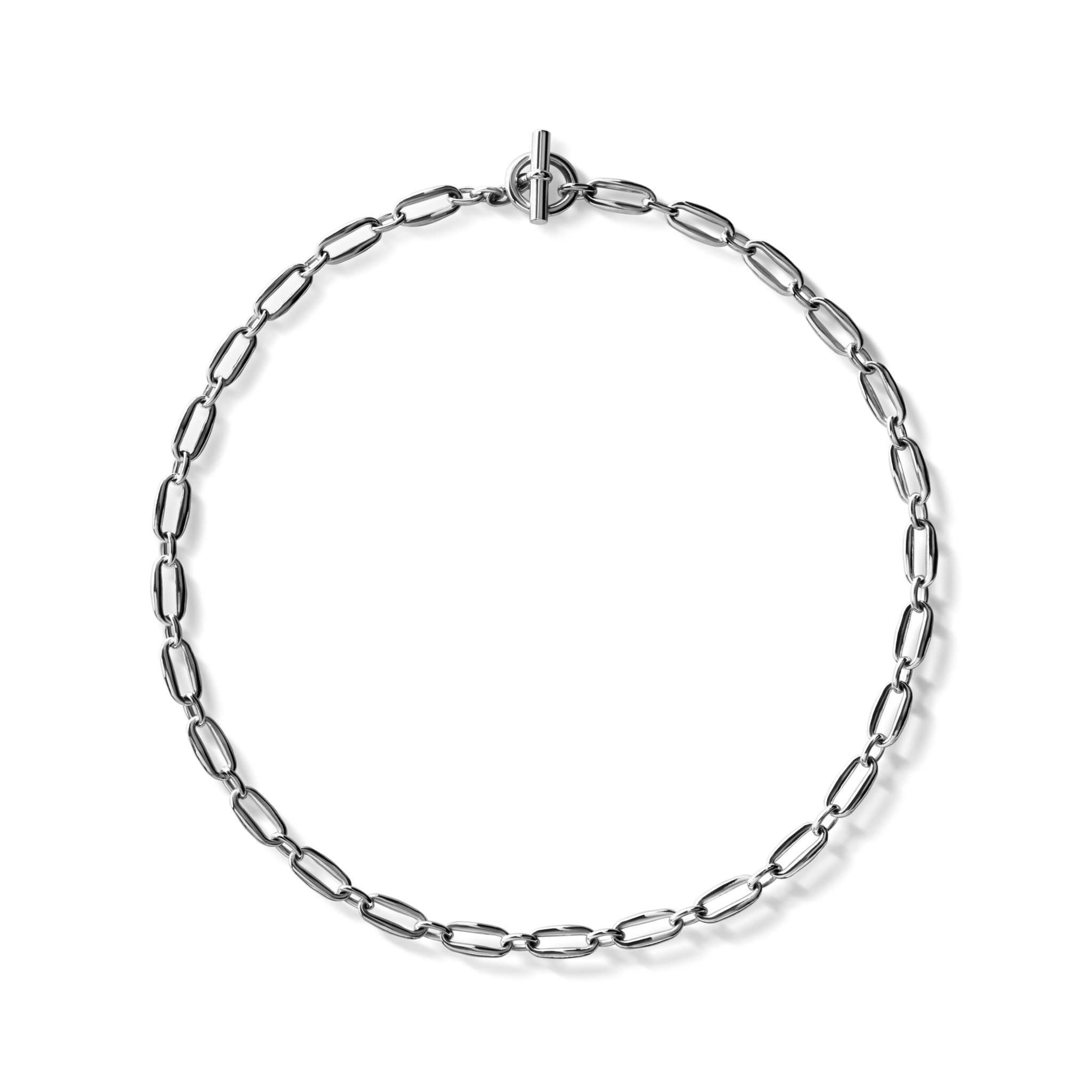 Signature Link Necklace - Sterling Silver