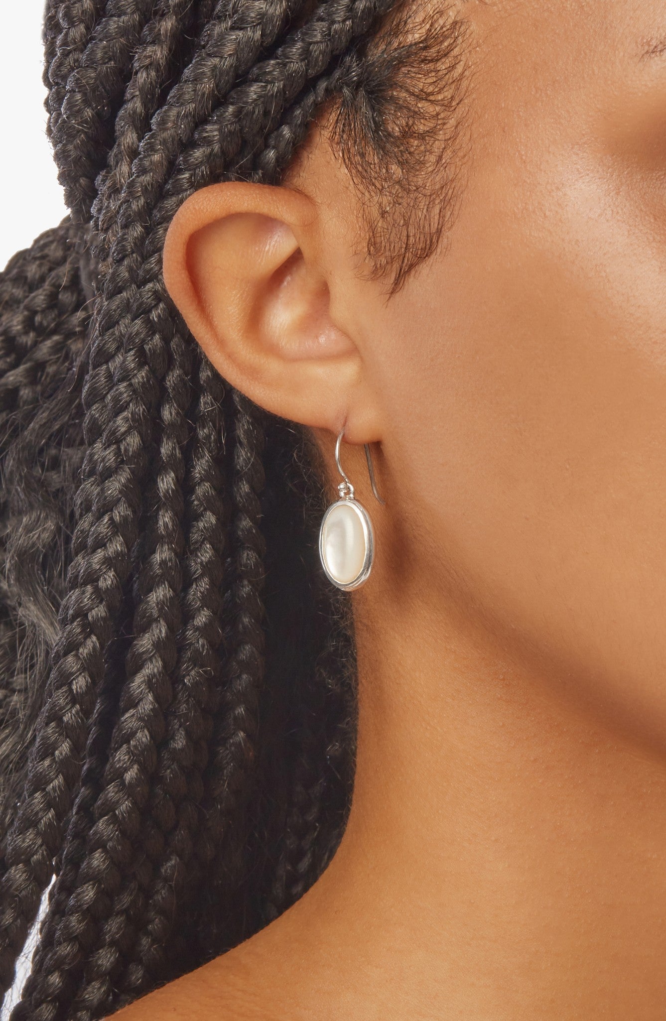 Heirloom Mother Of Pearl Drop Earrings - Sterling Silver - Image 7