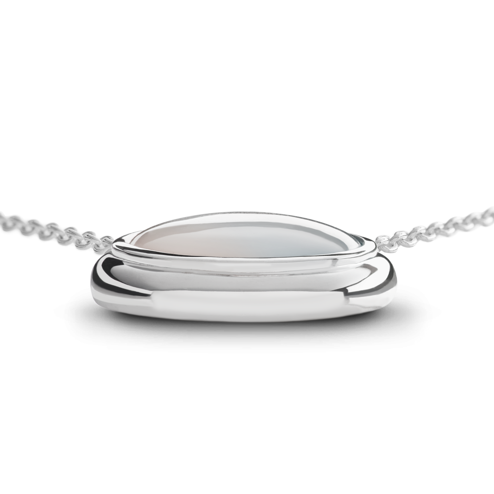Heirloom Mother Of Pearl Charm Bracelet - Sterling Silver - Image 4