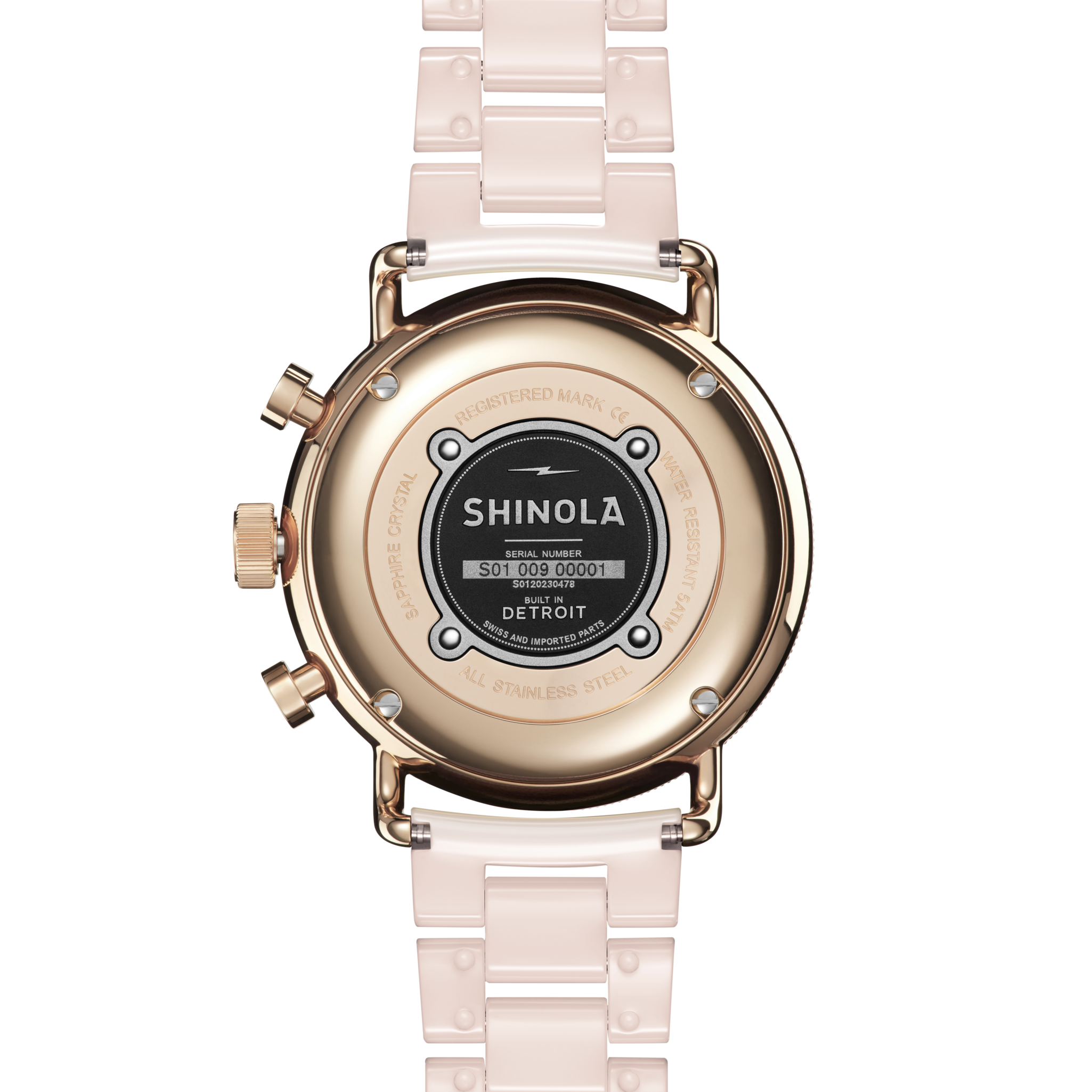 Canfield Sport Chronograph Watch - White - Image 4