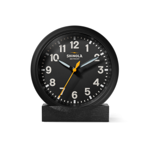 6 Runwell Clock - Black