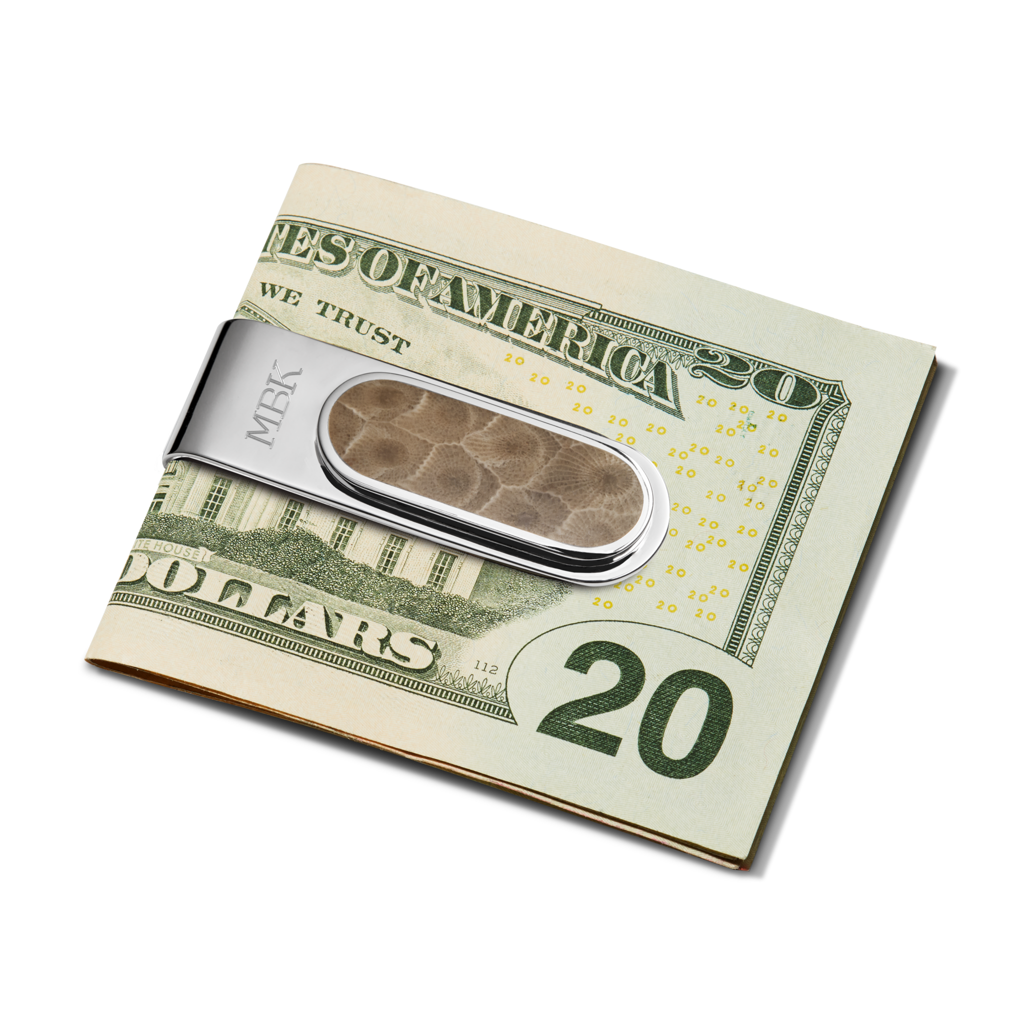 Petoskey Money Clip - Sterling Silver - Image 3