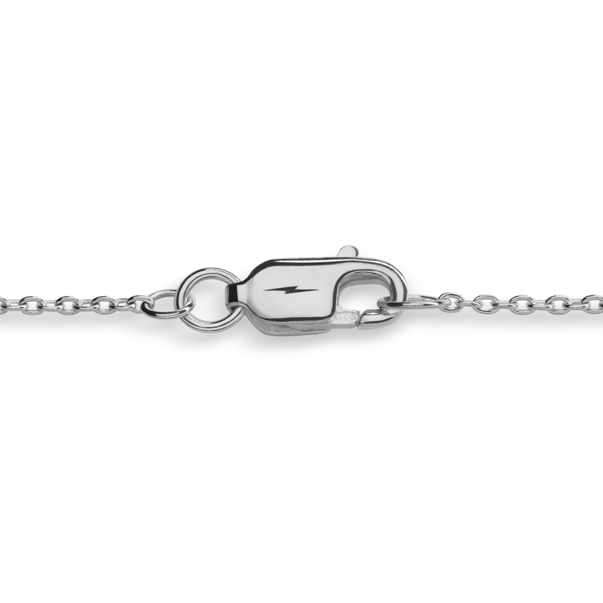 Heirloom Mother of Pearl Pendant Necklace - Sterling Silver - Image 12