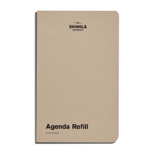 Plain Agenda Insert - Kraft