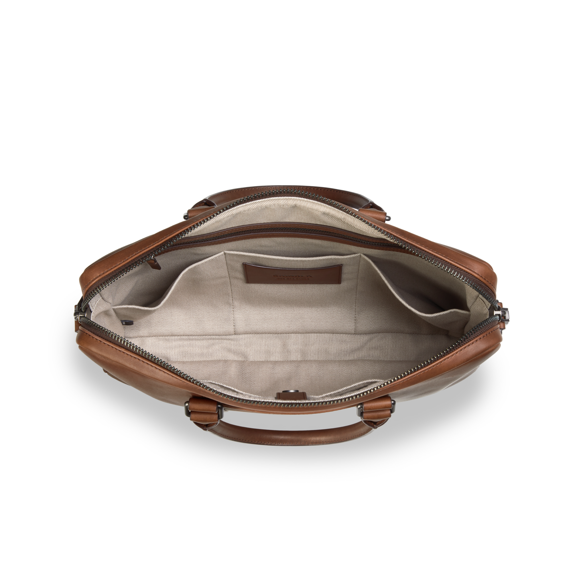 Computer Briefcase - Medium Brown - Image 3