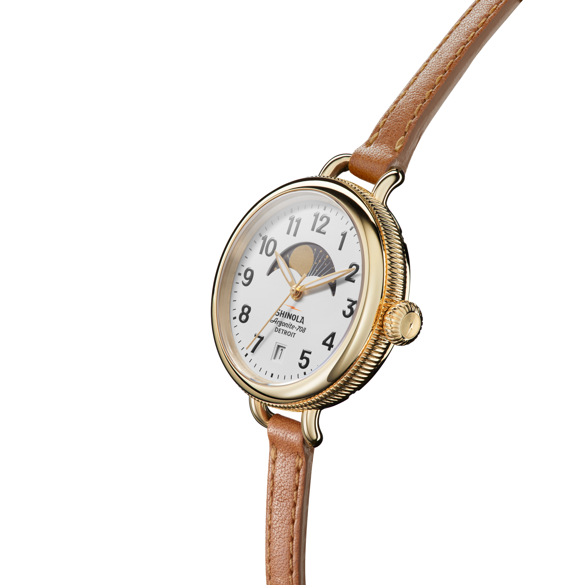 Birdy Moon Phase Watch - White - Image 3