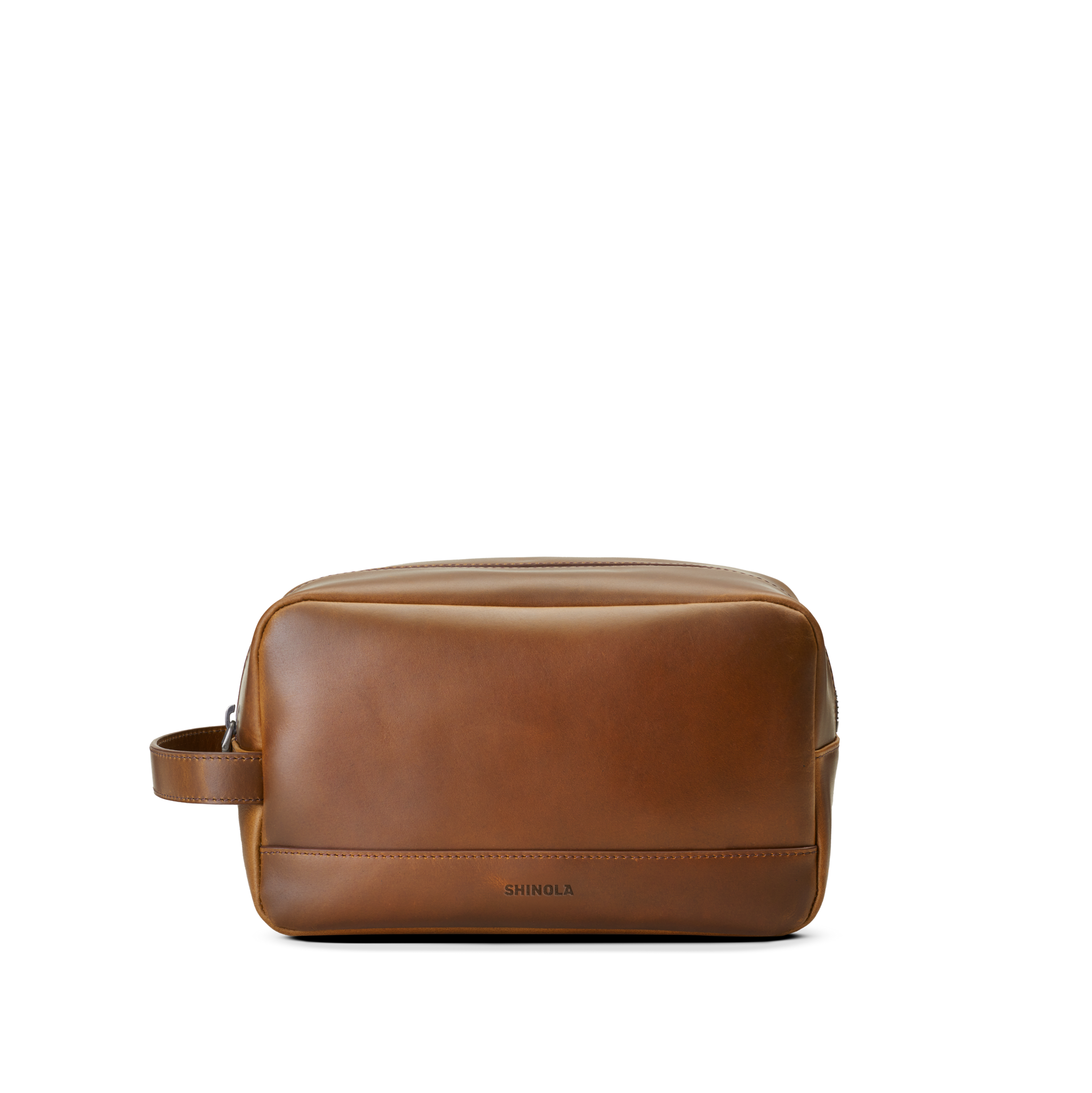 Zip Travel Kit - Medium Brown