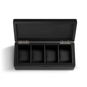 4 Slot Watch Collector's Box - Black