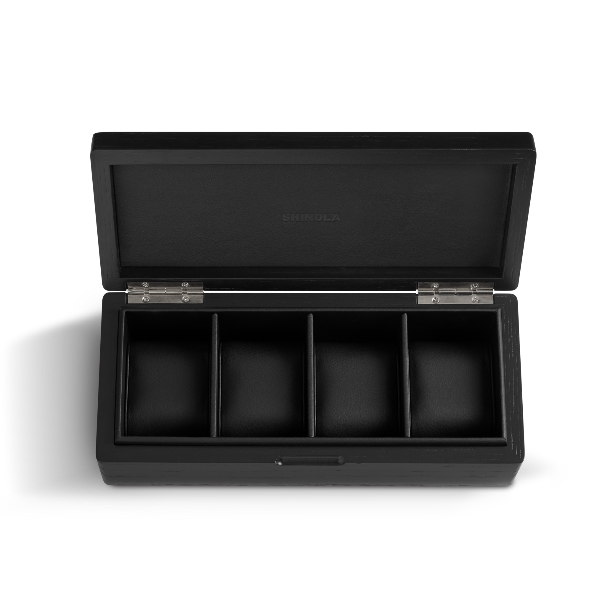 4 Slot Watch Collector's Box - Black