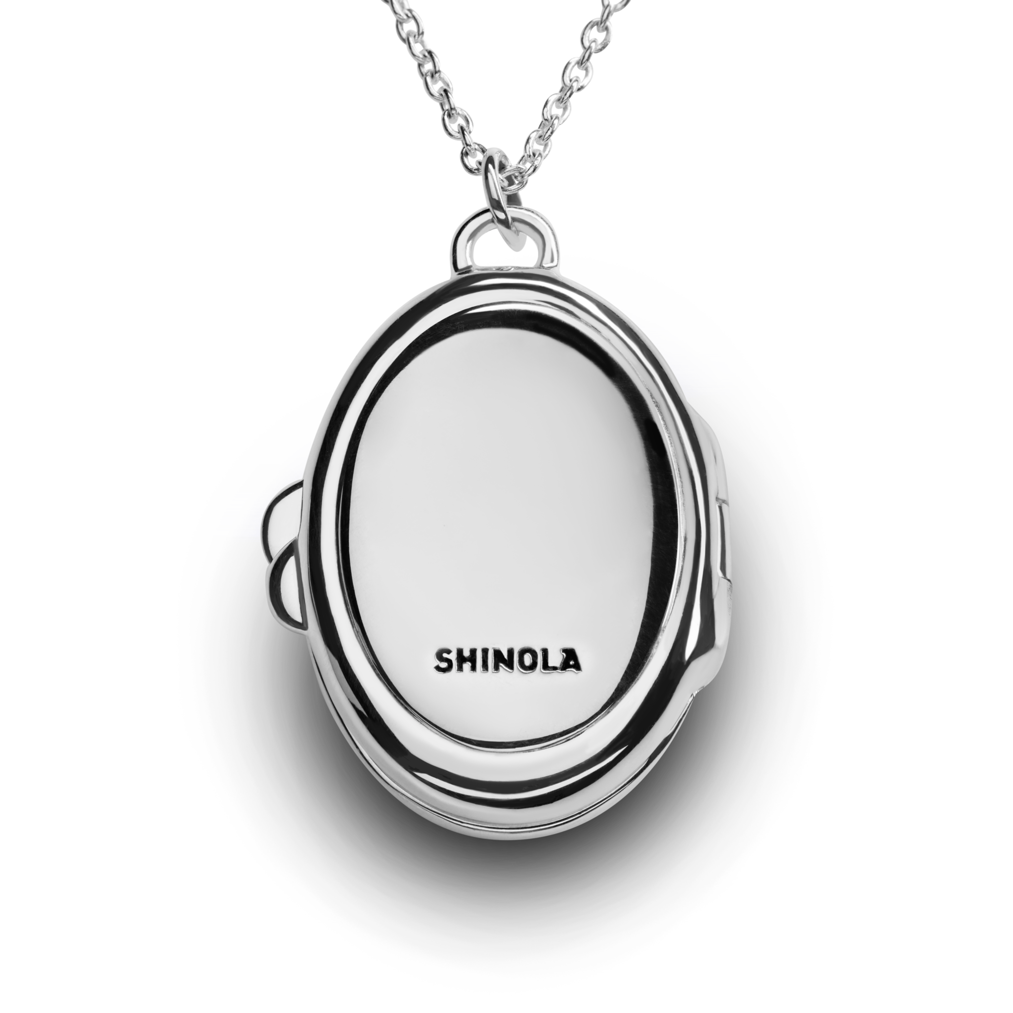 Heirloom Petite Locket Necklace - Sterling Silver - Image 11