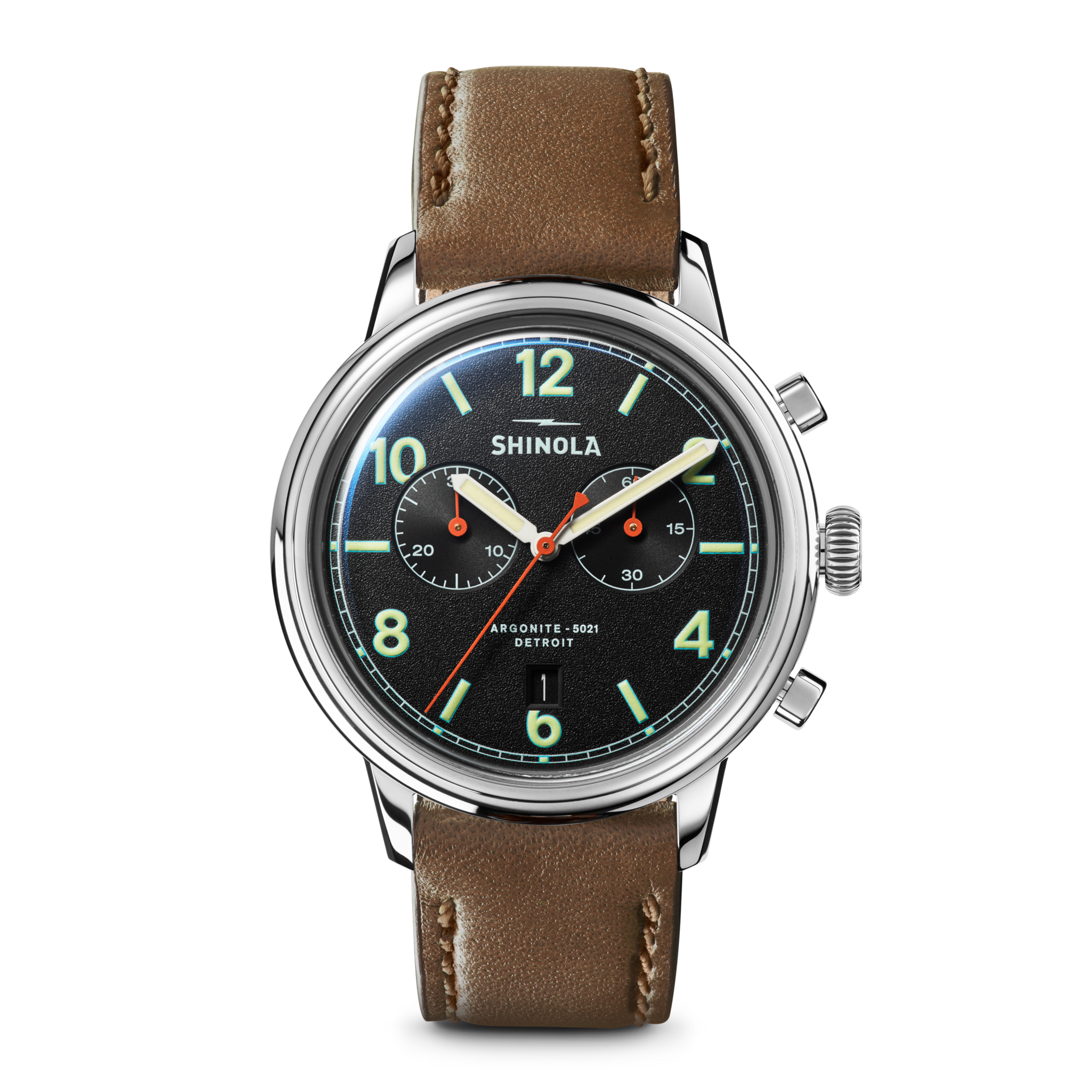 Traveler Chronograph Watch - Black