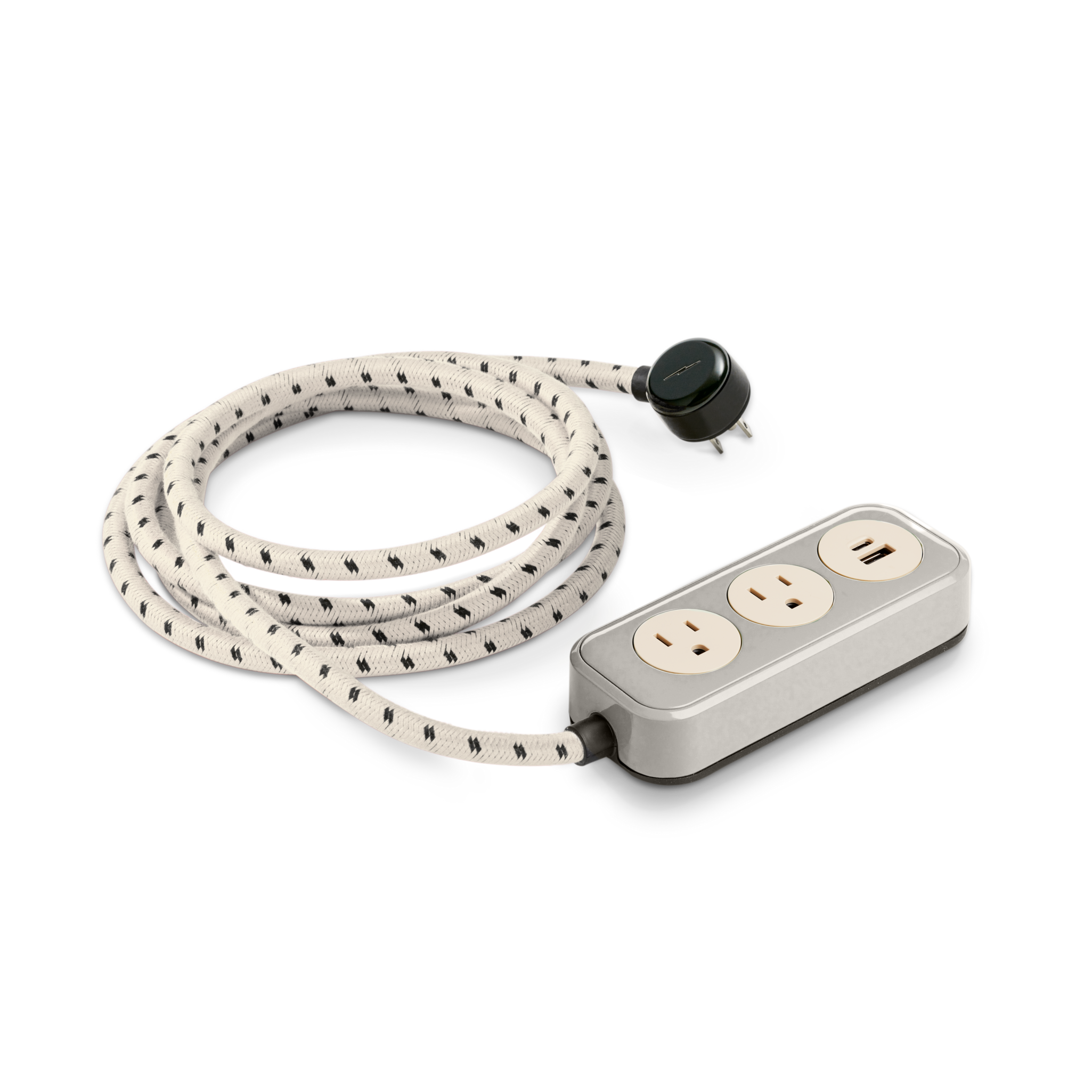 2 Port Power Supply - Stone
