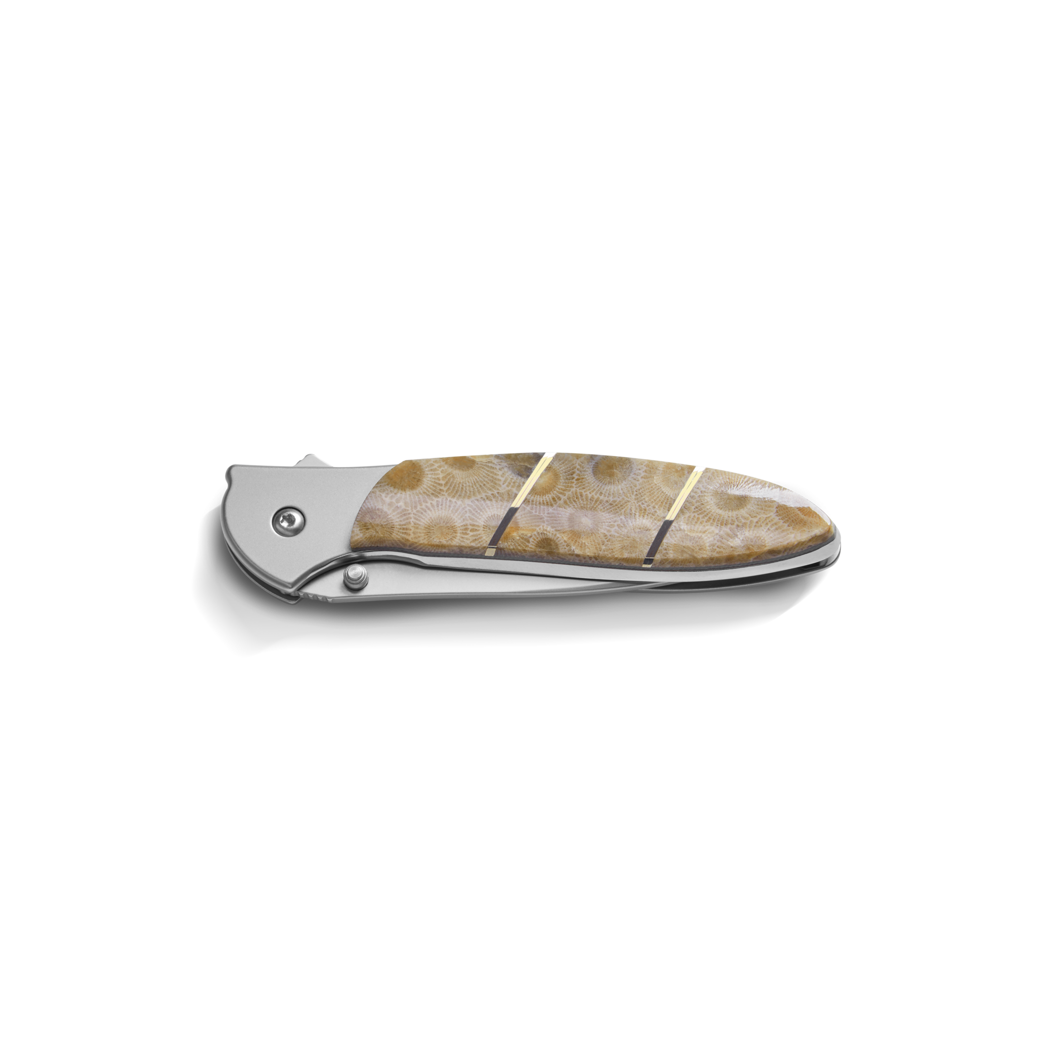 Shinola + Kershaw Petoskey Stone Pocket Knife - Petoskey - Image 5
