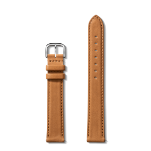 18mm Bourbon Leather Watch Strap - Extra Long - Bourbon