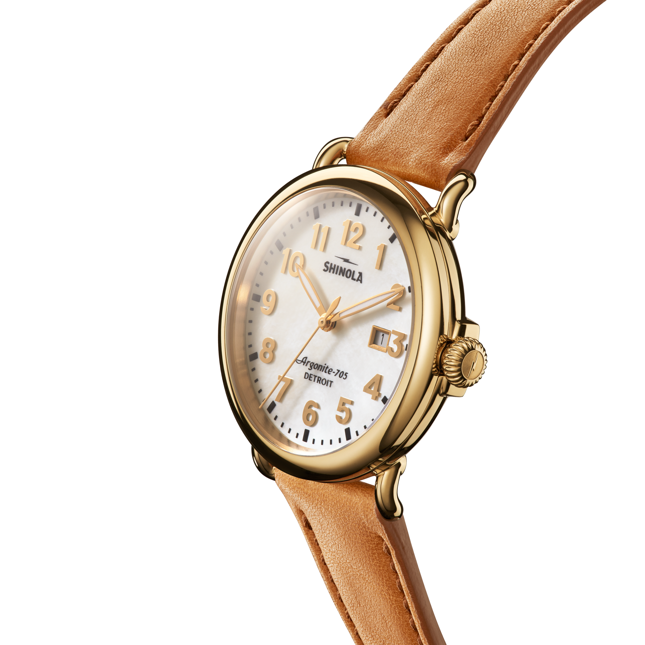 Runwell Date Watch - White - Image 3