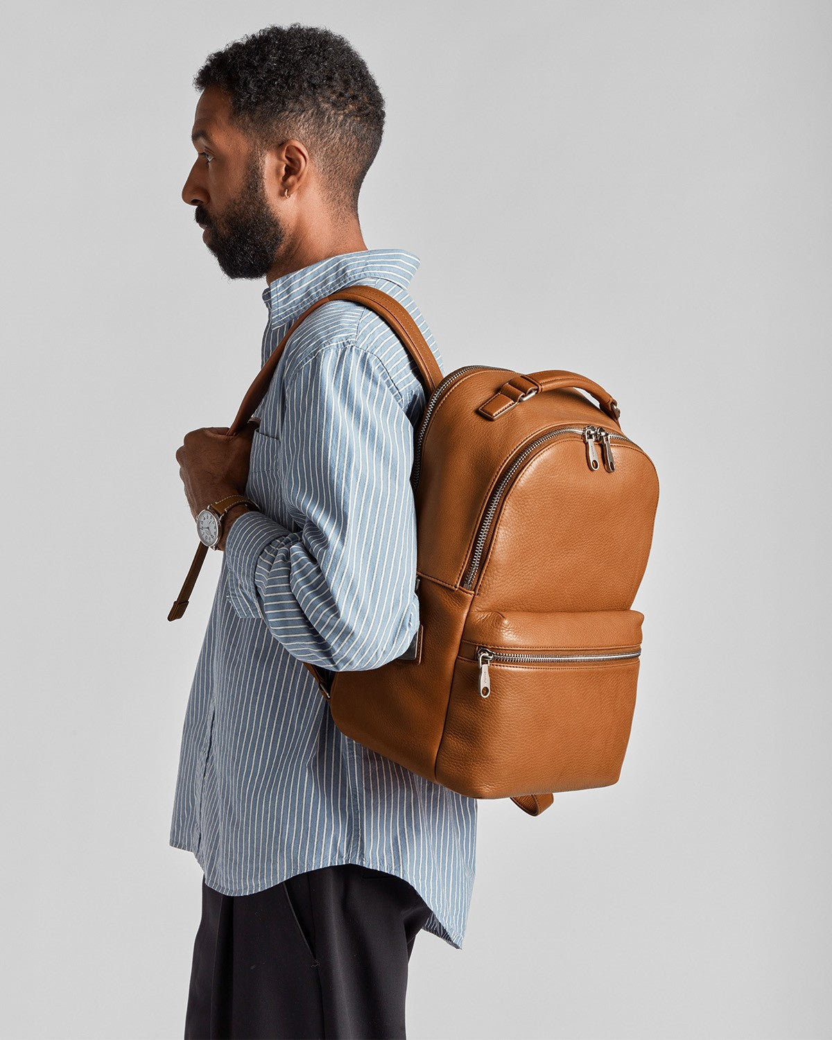 Runwell Backpack - Tan - Image 2