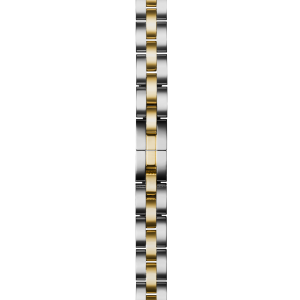8mm Two-Tone 3-Link Bracelet - Two-Tone