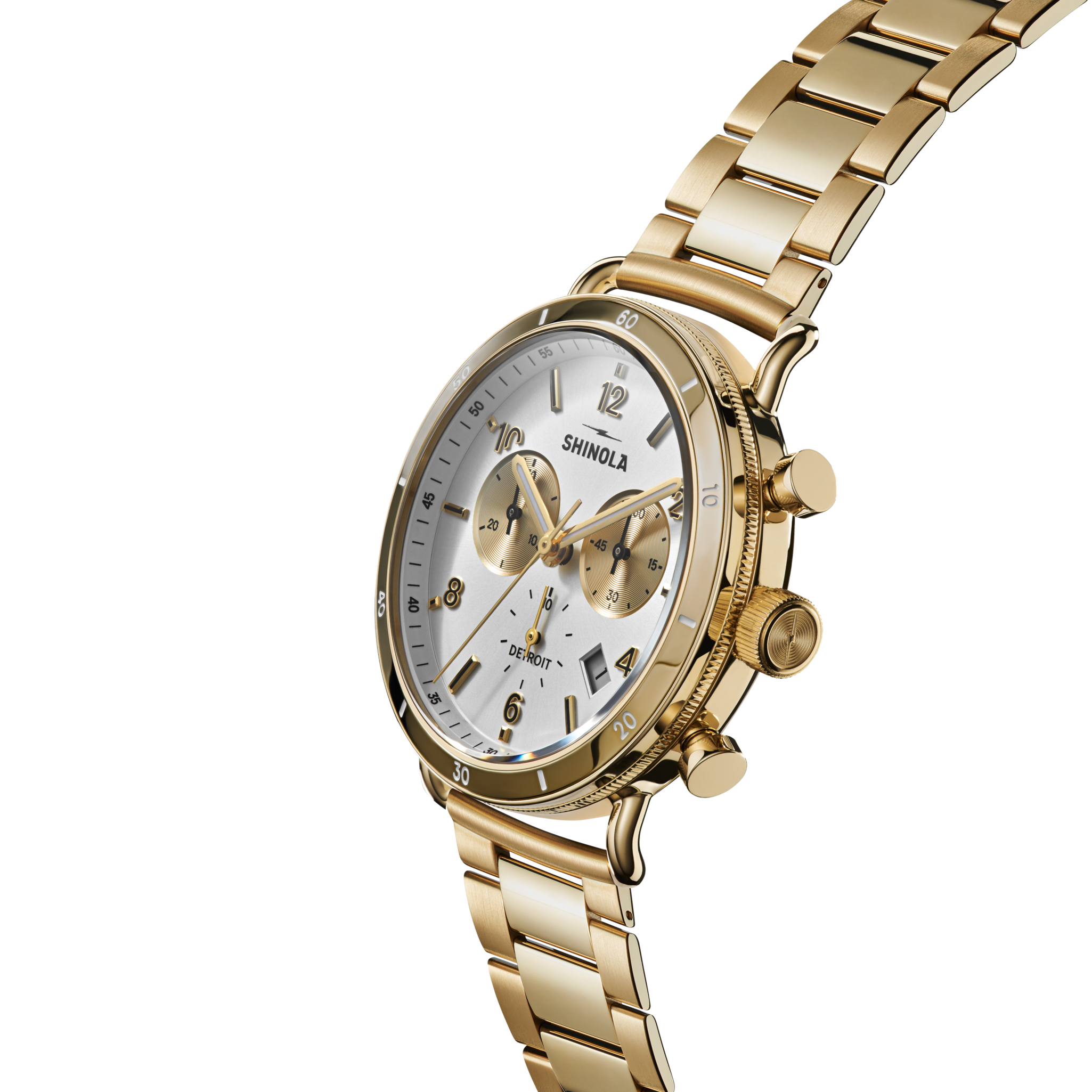 Canfield Sport Chronograph Watch - Silver - Image 3