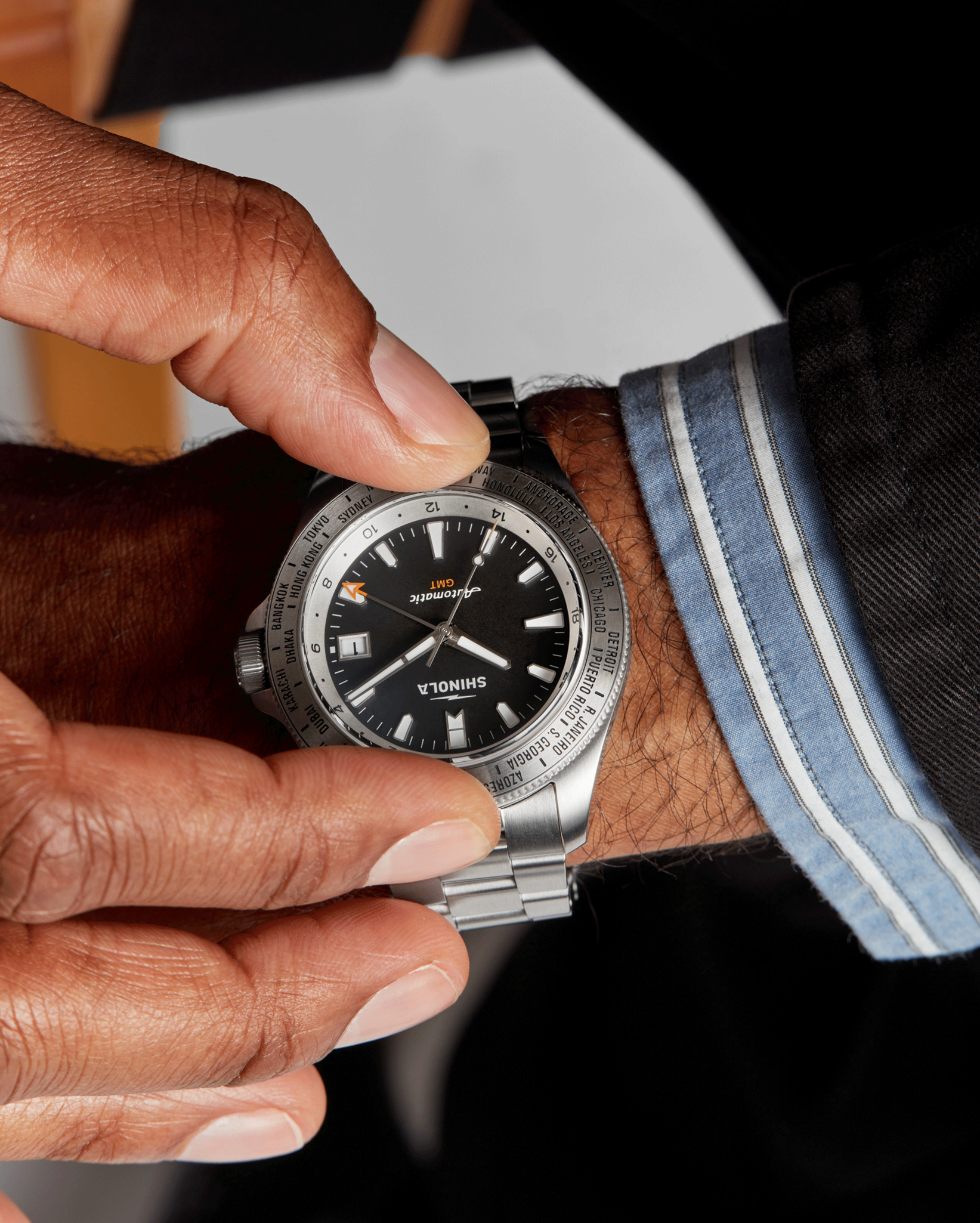 Monster Worldtimer GMT Watch - Image 6