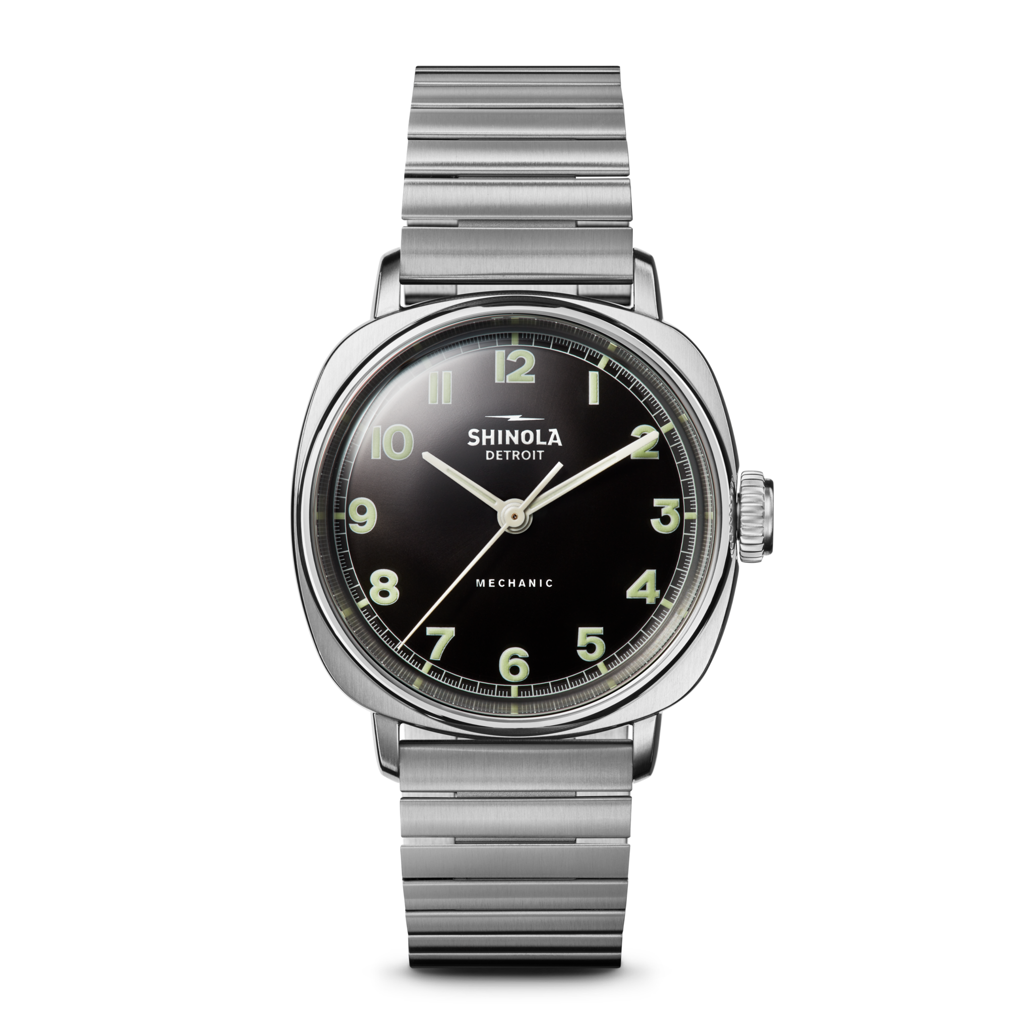 Mechanic Watch - Black/Silver