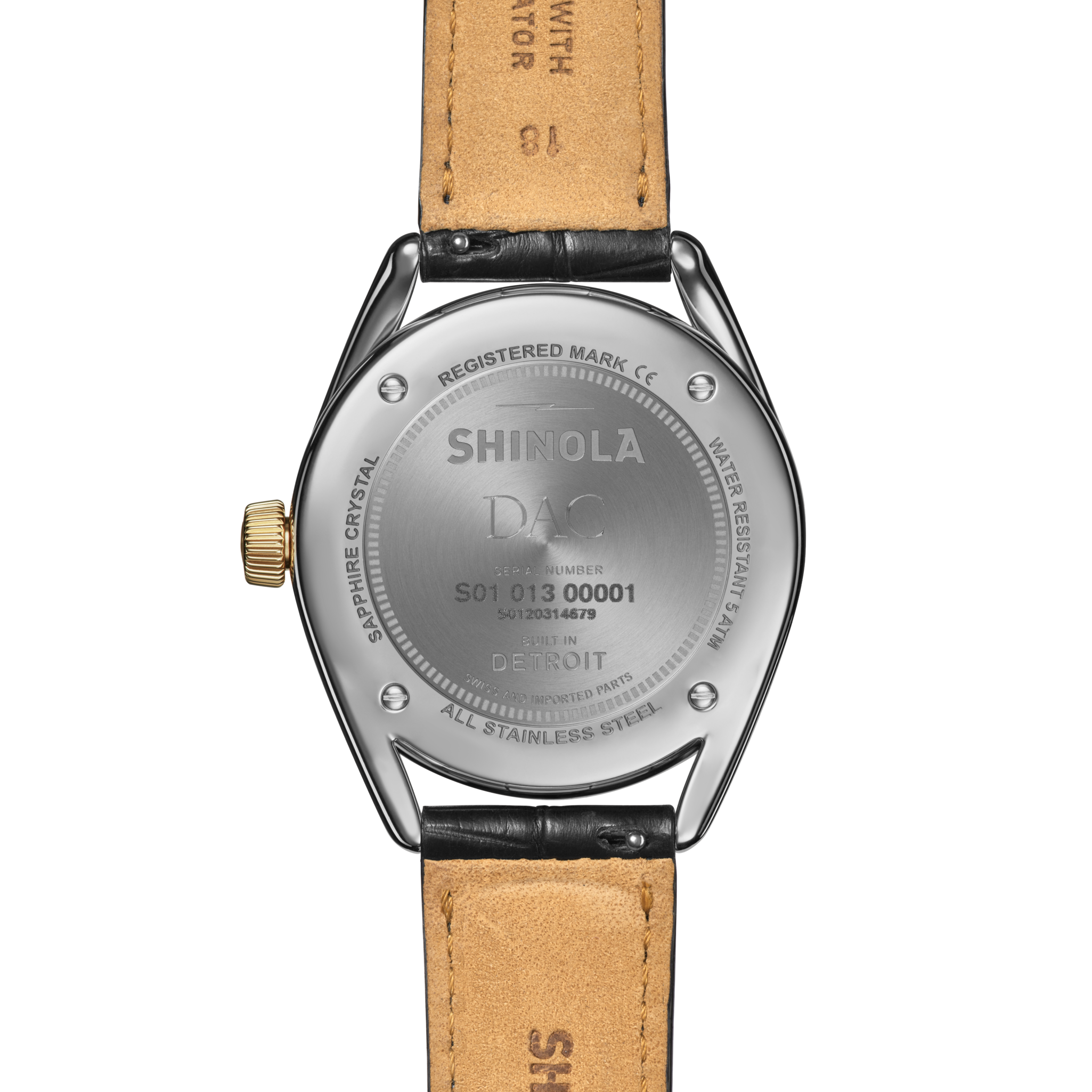 Celestial Derby Watch - Black Mother of Pearl Diamond - Image 7