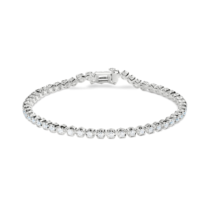 2 Carat 7 Diamond Tennis Bracelet - White Gold