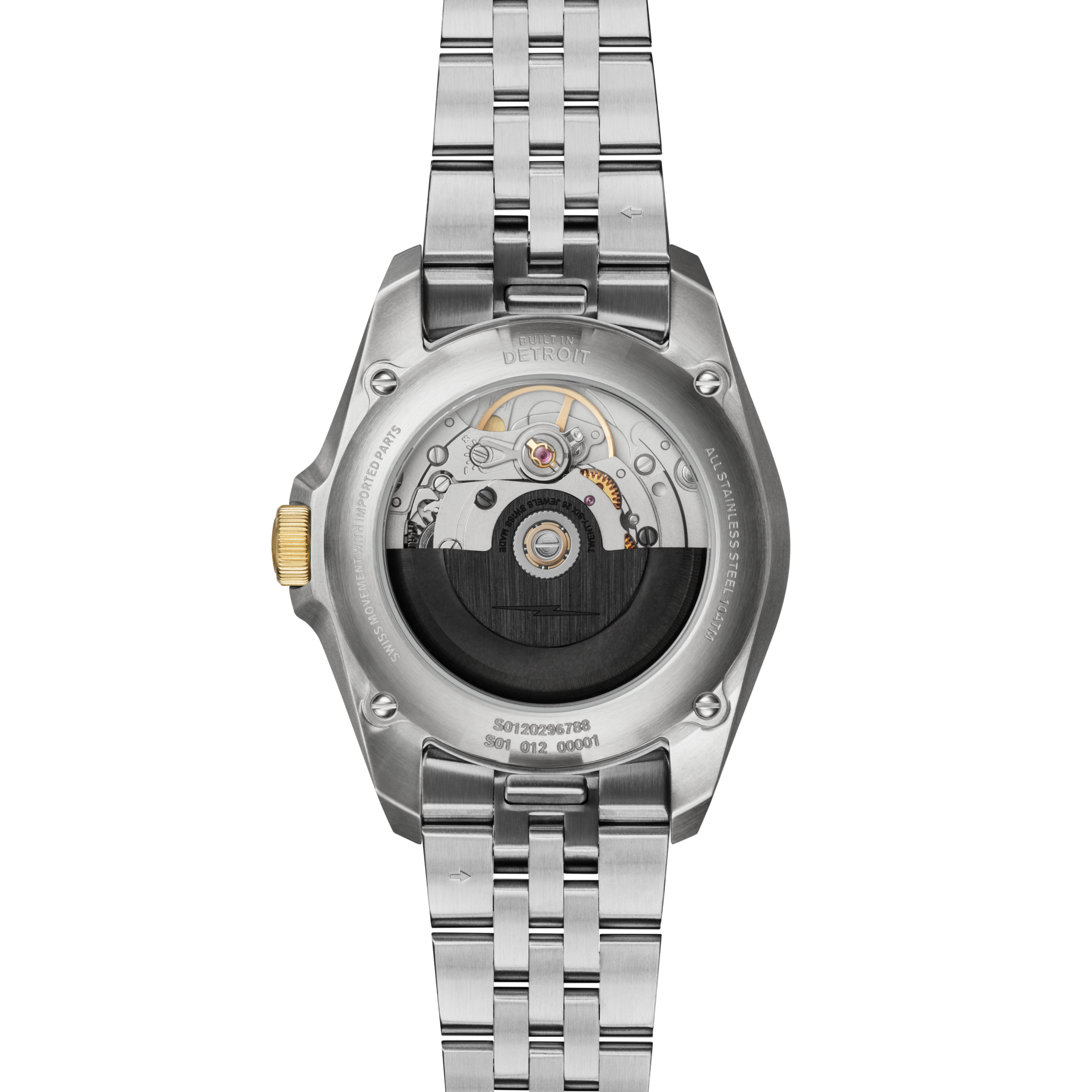 Circadian Monster Automatic Watch - White Mother of Pearl - Image 4