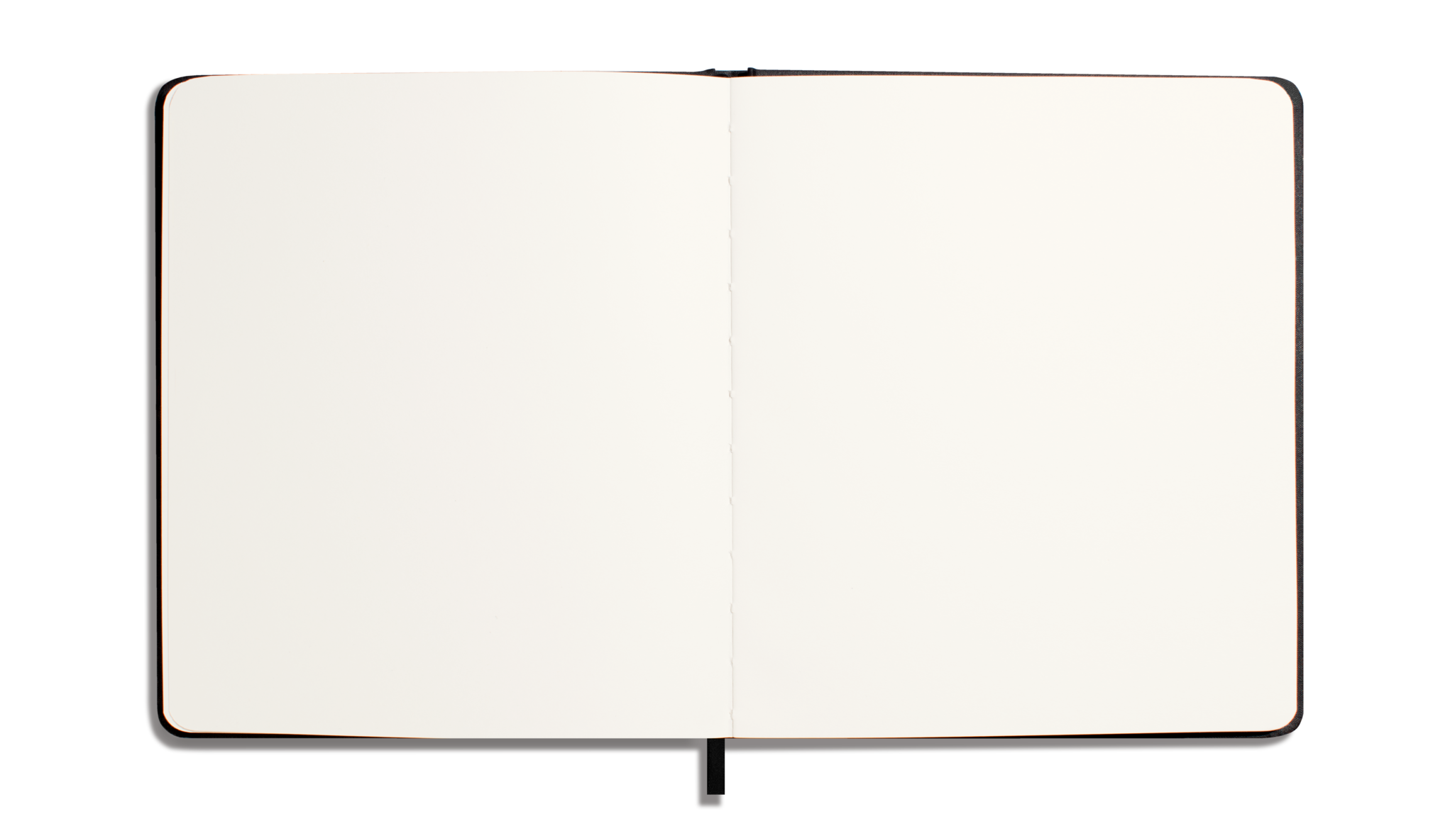 Large Hard Plain Sketchbook - Black - Image 2