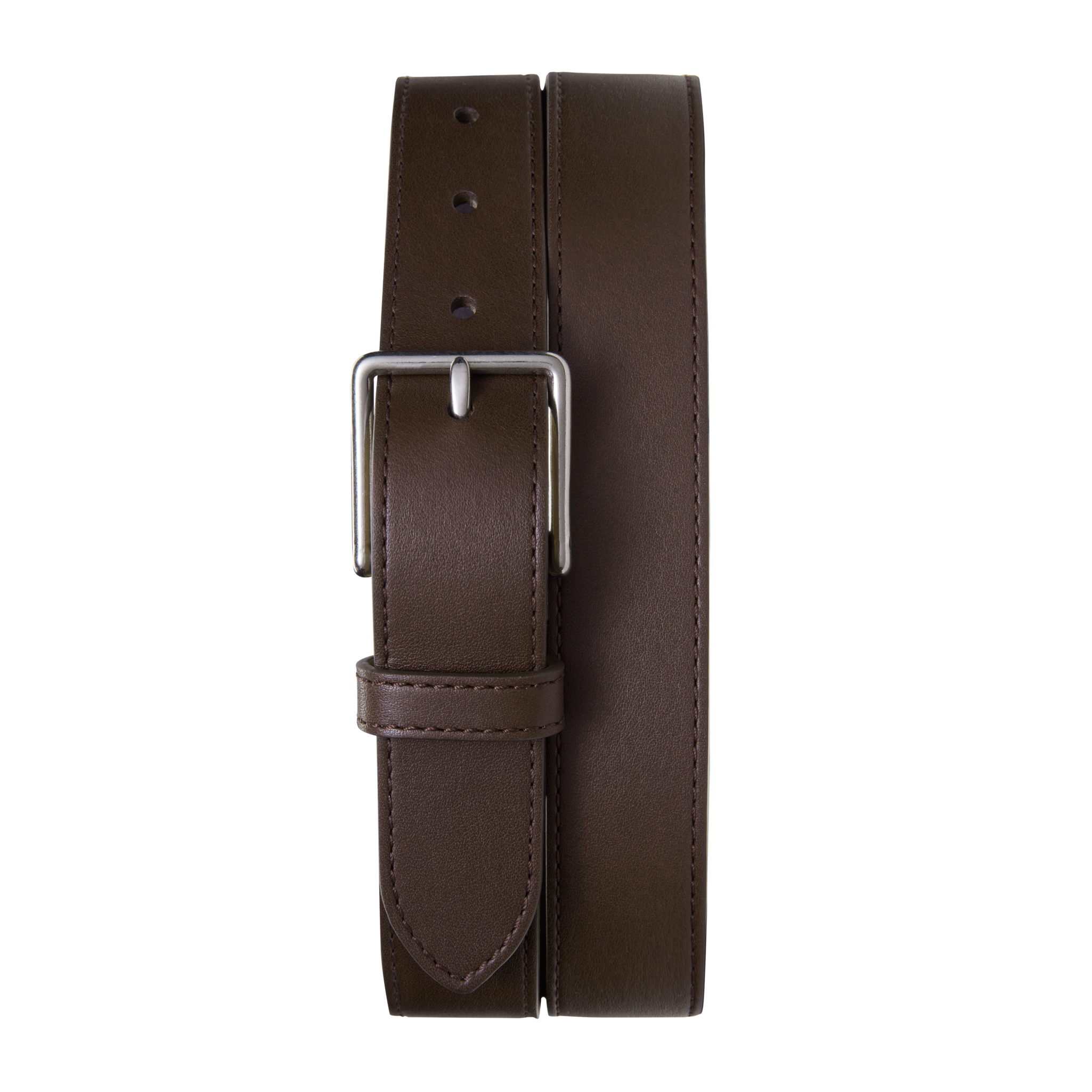 1 1/4 Dress Belt - Brown - Image 2