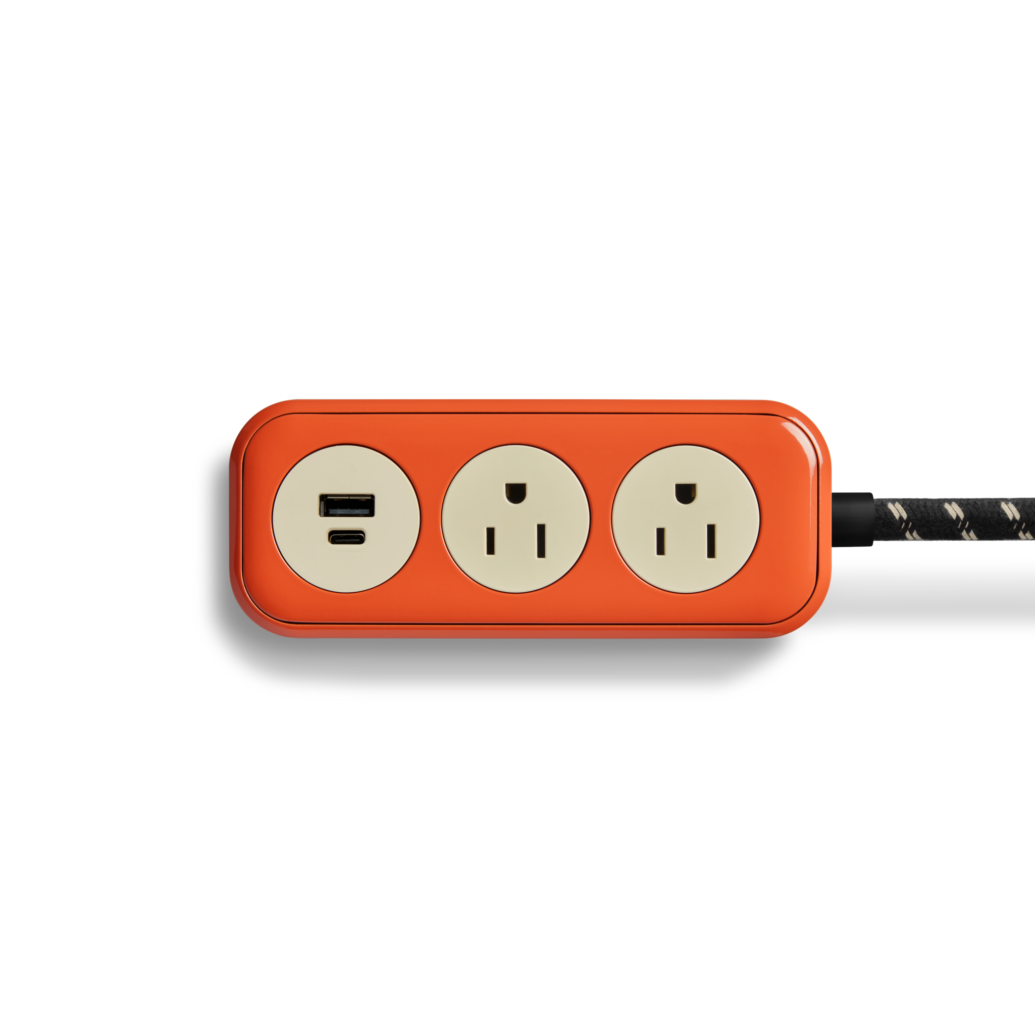 2 Port Power Supply - Tangerine - Image 2
