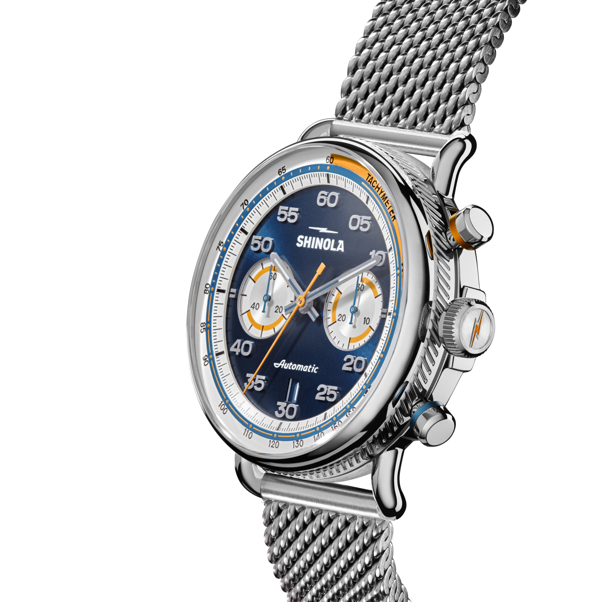 Canfield Speedway Open Road Automatic Chronograph Watch - Blue - Image 5