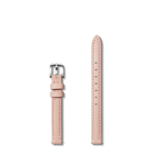 10mm Blush Leather Watch Strap - Blush