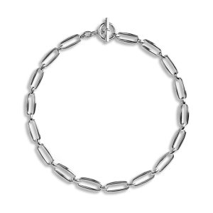 Signature Chunky Link Necklace - Sterling Silver