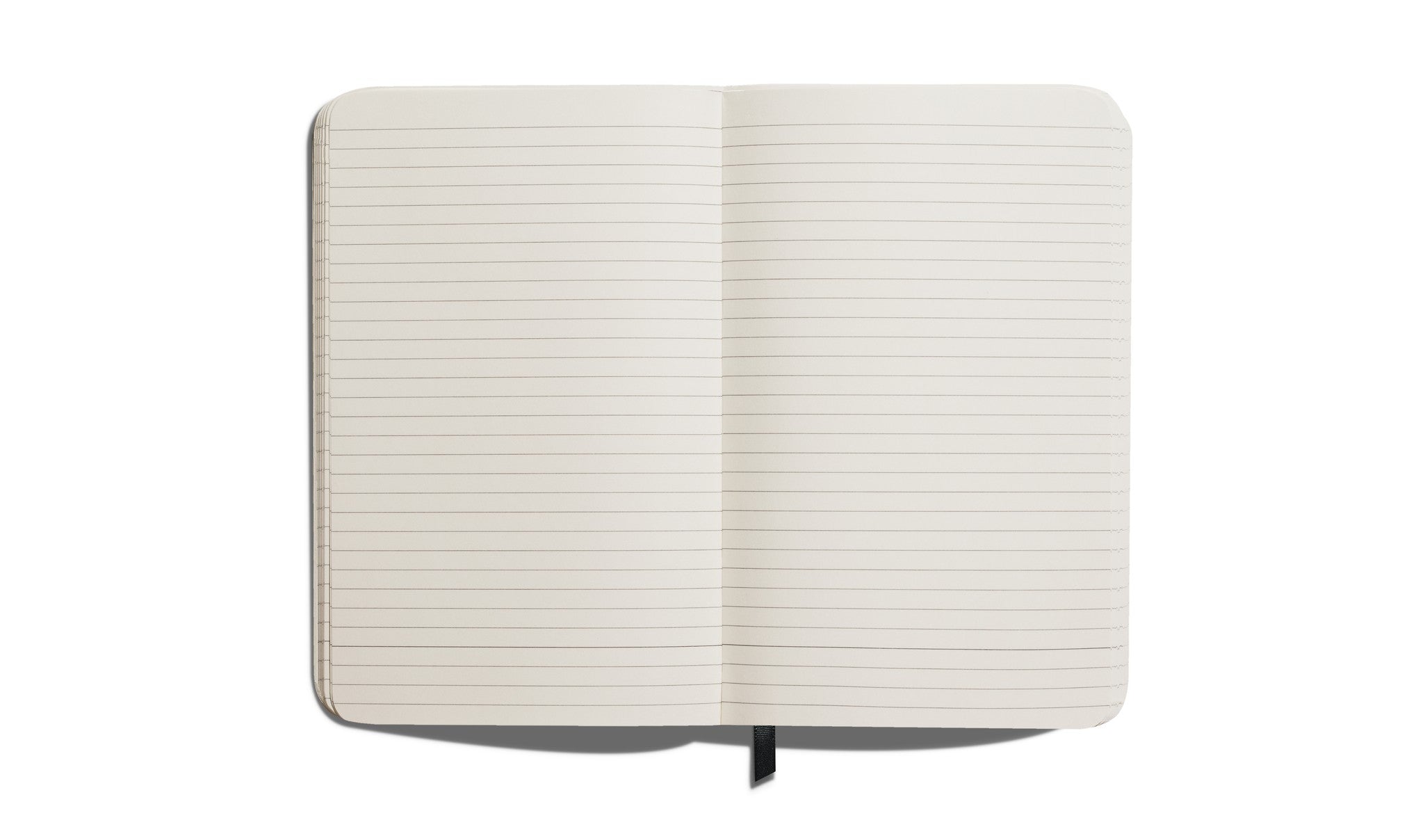 Medium Hard Ruled Journal - Black - Image 3
